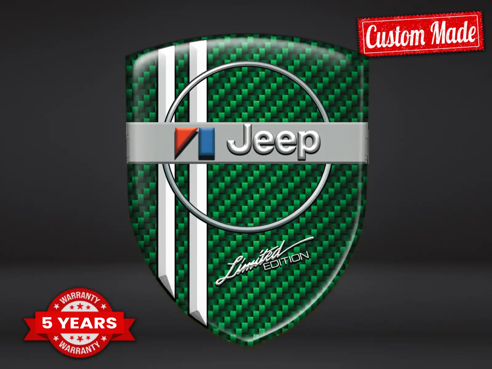 Jeep Waterproof Sticker Label Pro Max Resilient Current